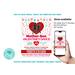 Editable Mother Son Valentine's Day Dance Flyer Template